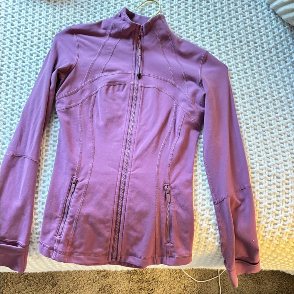 purple lululemon define jacket